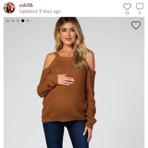 Maternity Pinkblush sweater